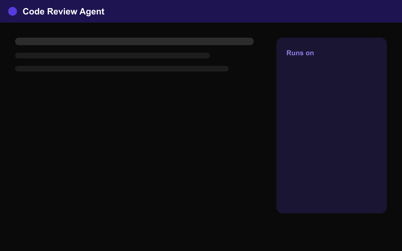 Code Review Agent screenshot 1