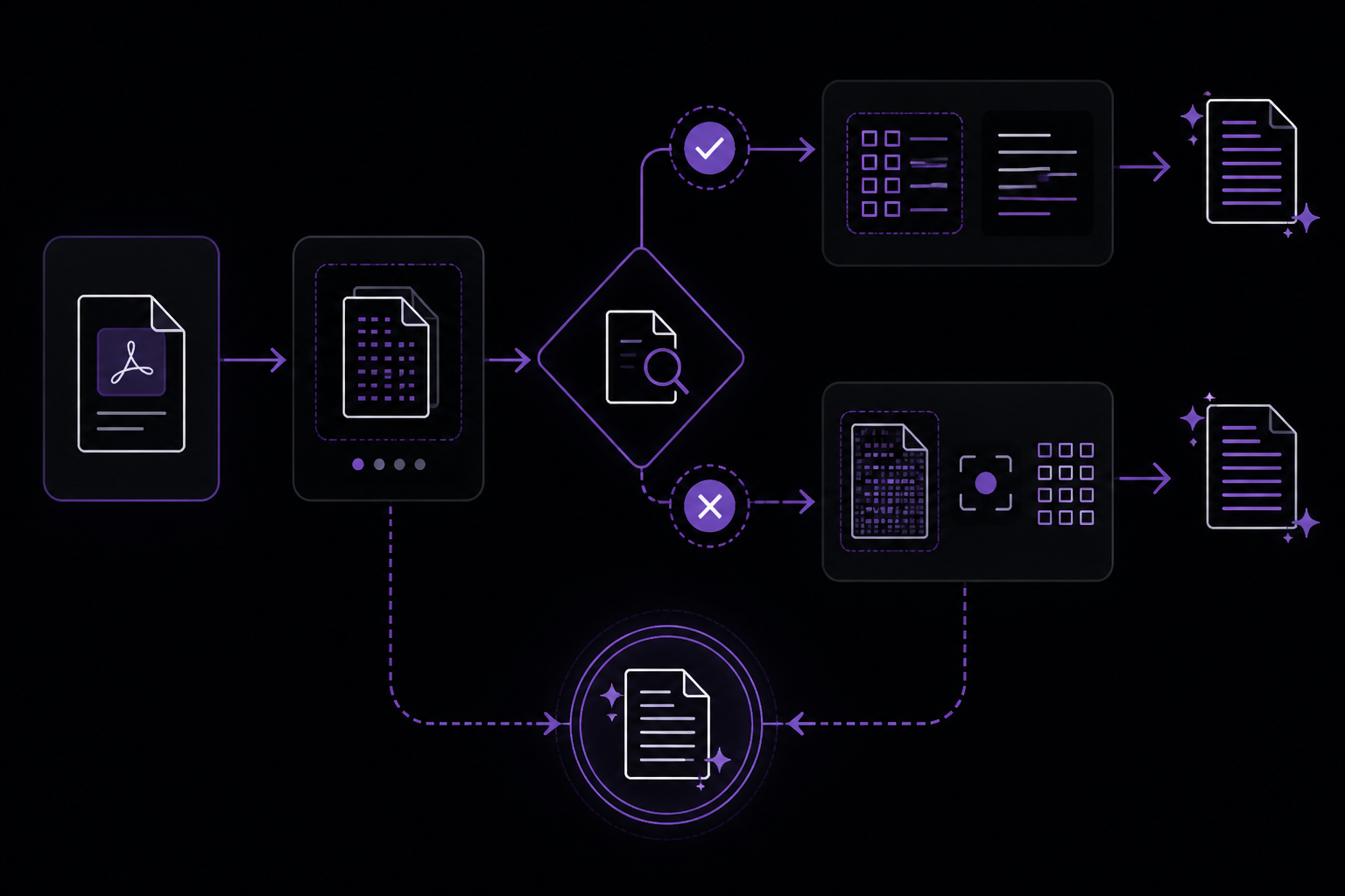 Diagram: Extract PDF text