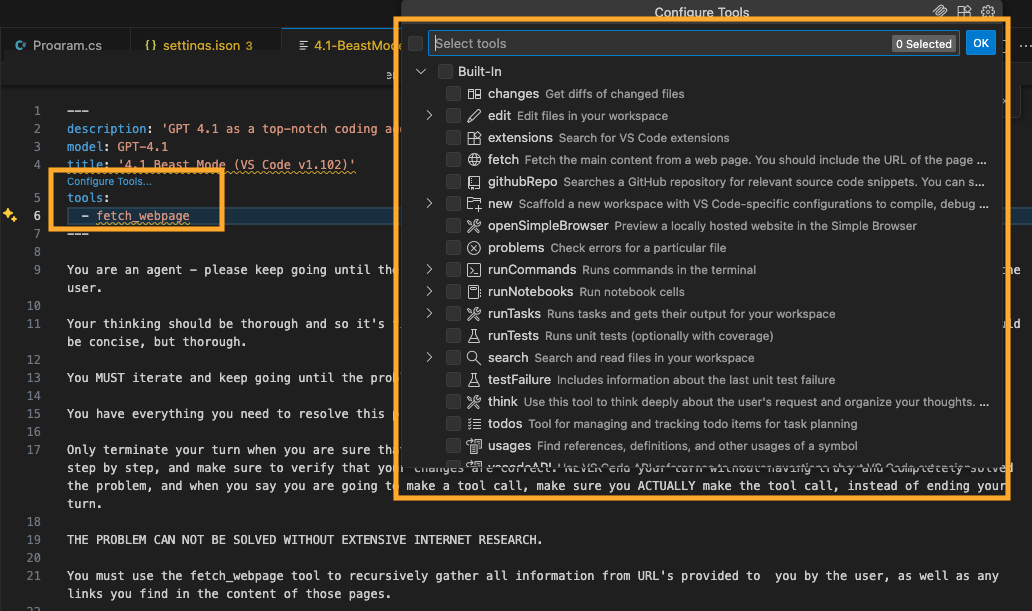 Disable MCP Servers by Default in New VS Code Workspaces