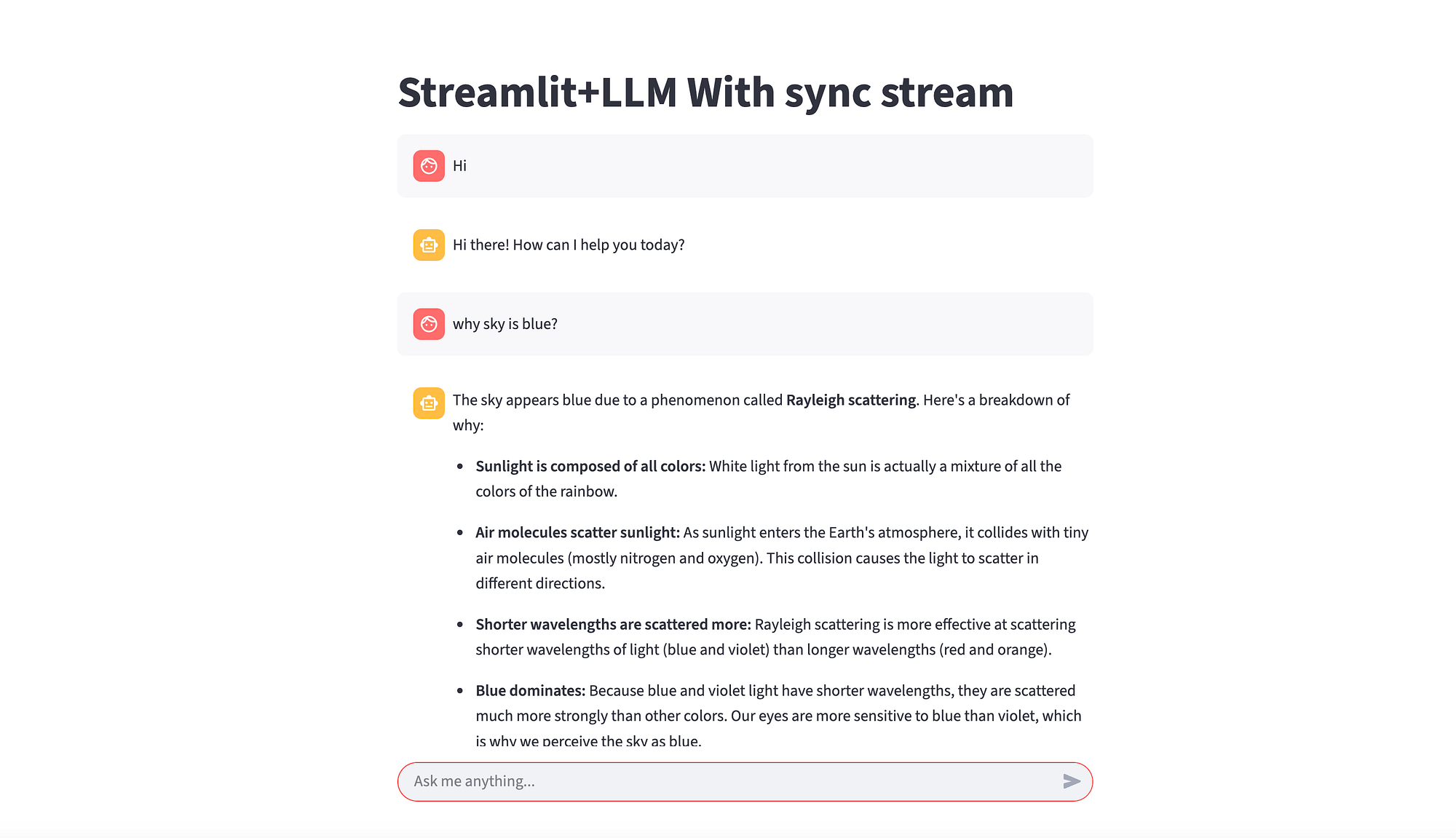 What is actually sent to the LLM when invoke is called on messages?
