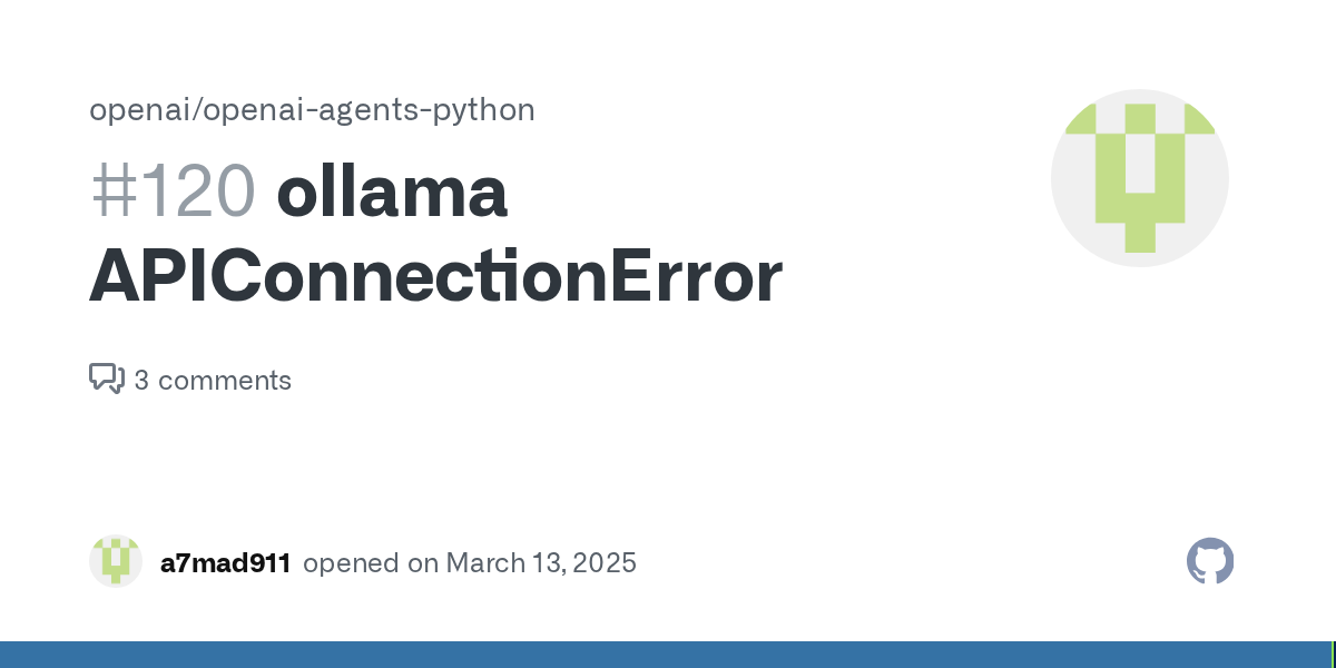 Fix OpenAI Agent SDK Function Call Error with Ollama: TypeError Union