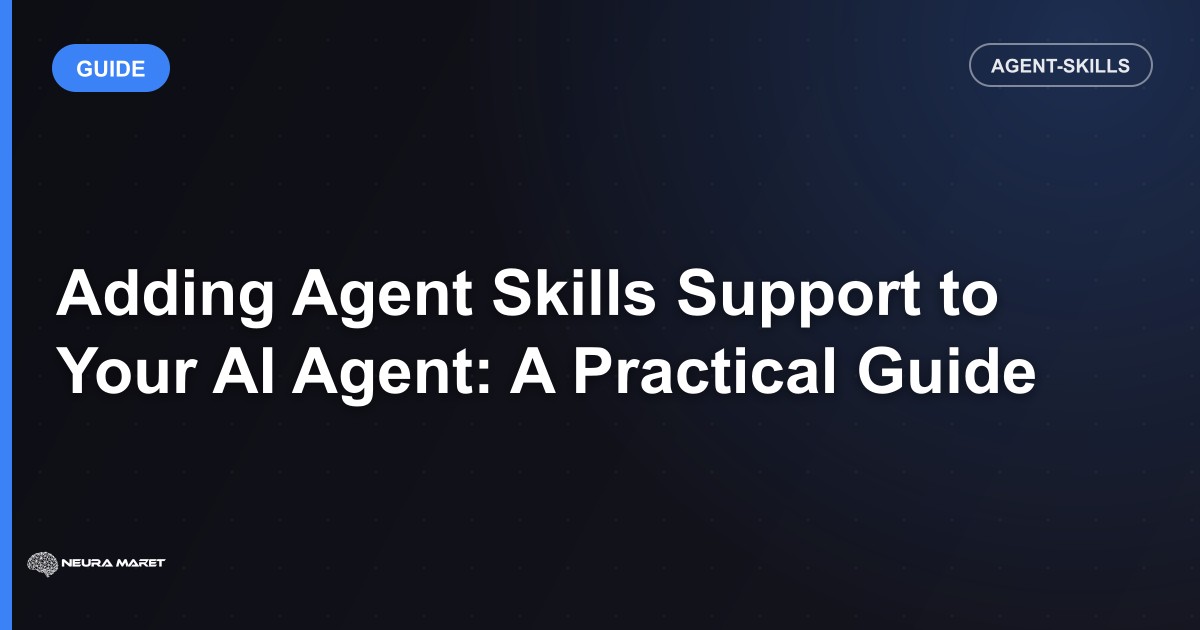 Adding Agent Skills Support to Your AI Agent: A Practical Guide