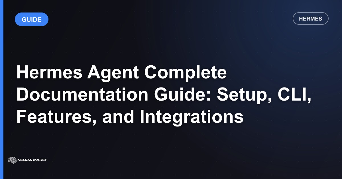 Hermes Agent Complete Documentation Guide: Setup, CLI, Features, and Integrations