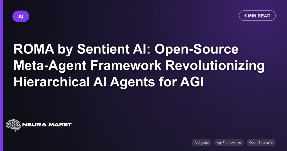 ROMA by Sentient AI: Open-Source Meta-Agent Framework Revolutionizing Hierarchical AI Agents for AGI