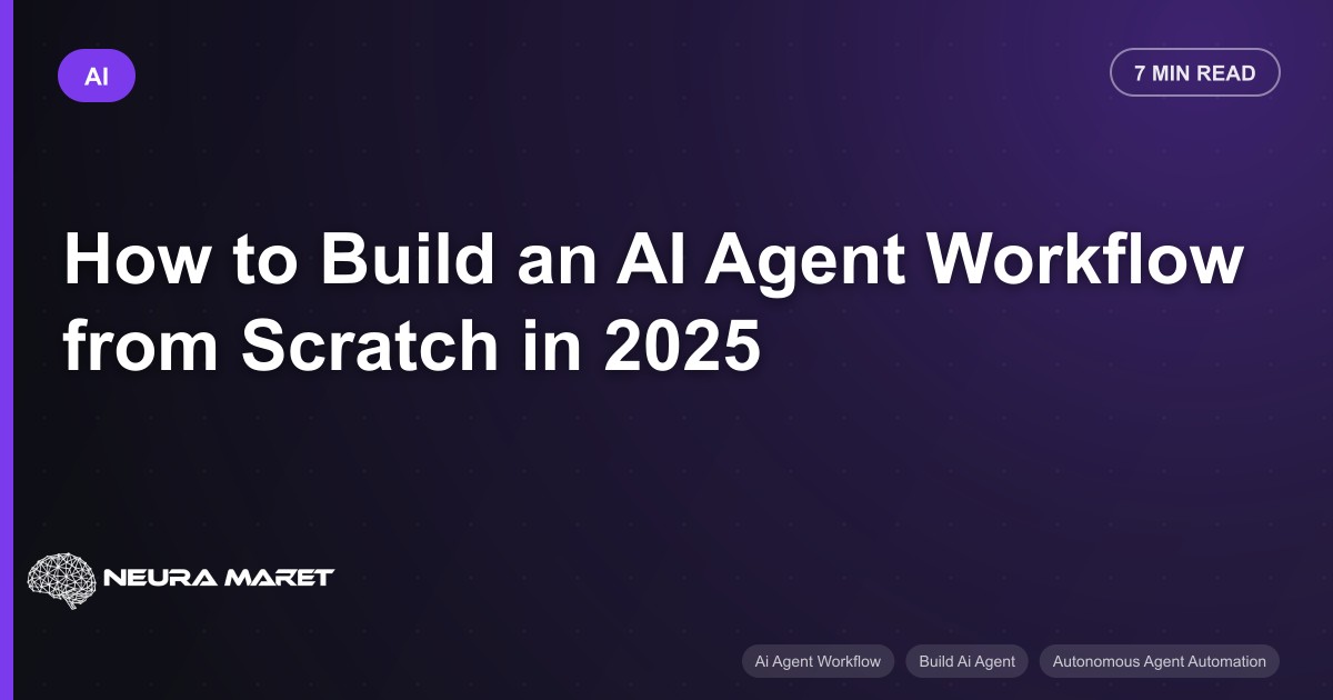 How to Build an AI Agent Workflow from Scratch in 2026