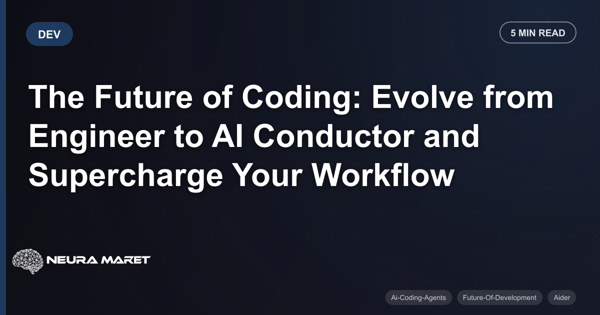 The Future of Coding: Evolve from Engineer to AI Conductor and Supercharge Your Workflow