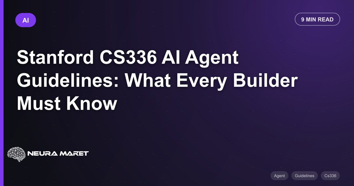 Stanford CS336 AI Agent Guidelines: What Every Builder Must Know