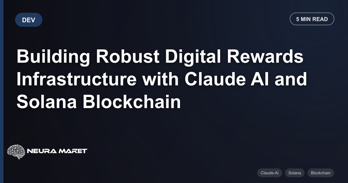Building Robust Digital Rewards Infrastructure with Claude AI and Solana Blockchain