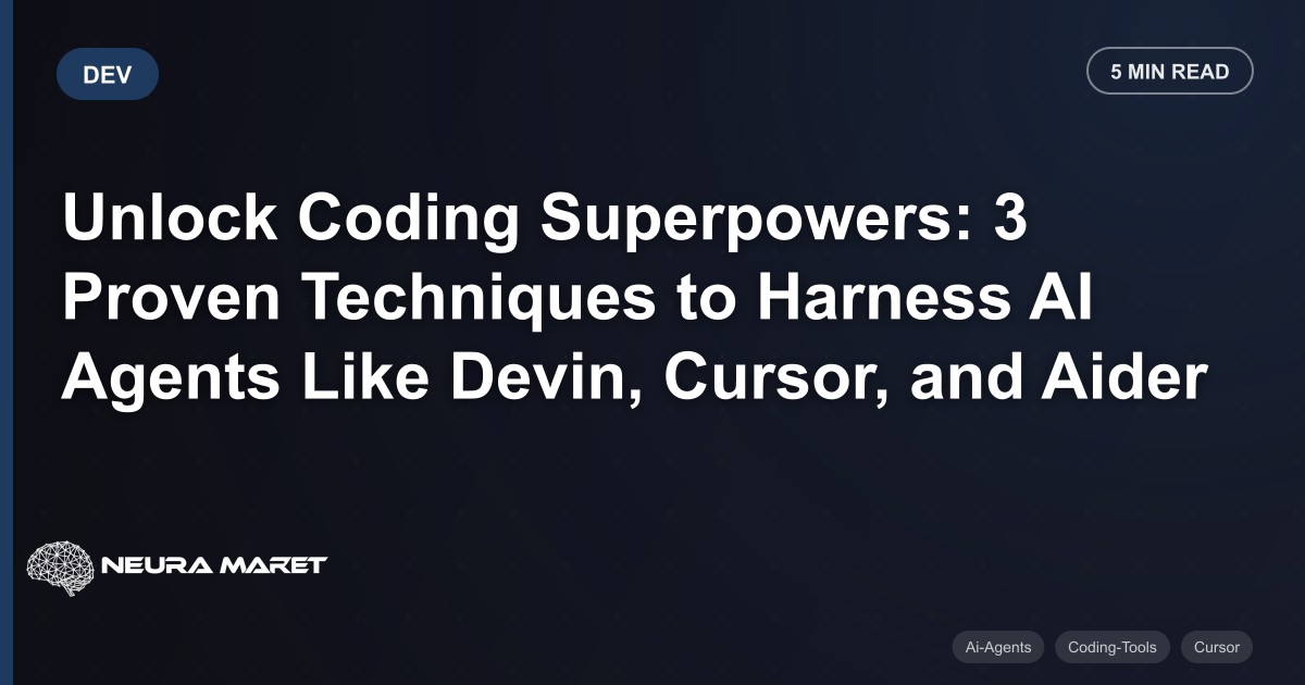 Unlock Coding Superpowers: 3 Proven Techniques to Harness AI Agents Like Devin, Cursor, and Aider
