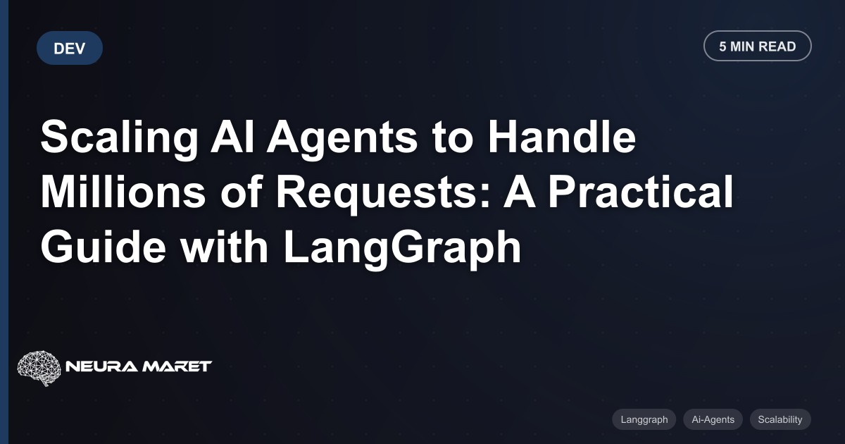 Scaling AI Agents to Handle Millions of Requests: A Practical Guide with LangGraph