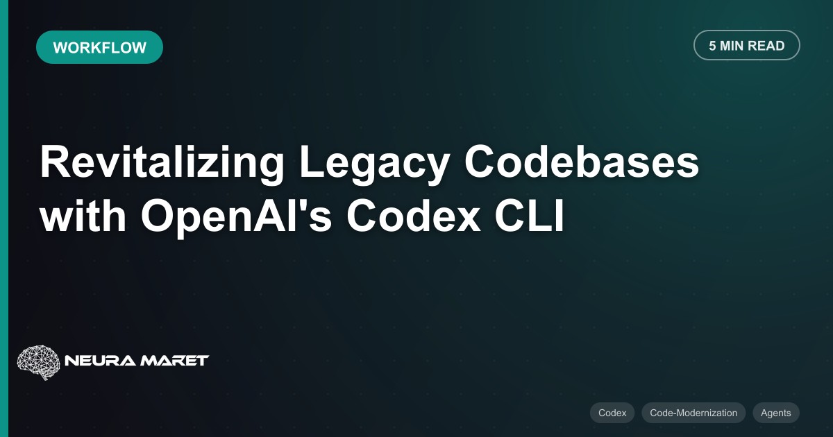 Revitalizing Legacy Codebases with OpenAI's Codex CLI