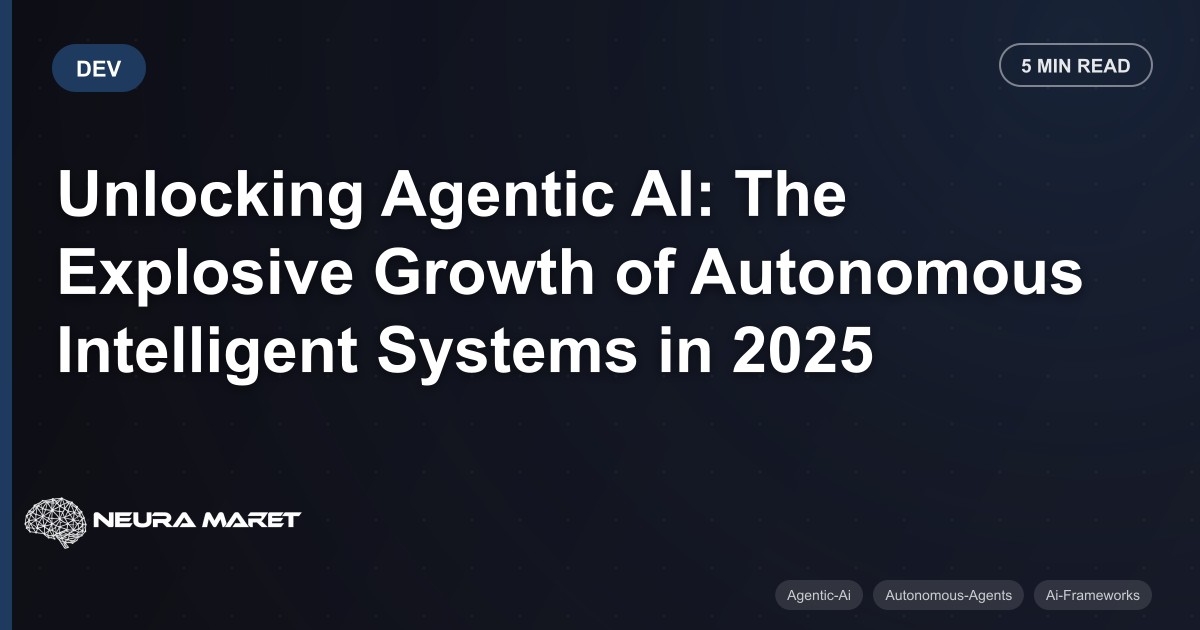 Unlocking Agentic AI: The Explosive Growth of Autonomous Intelligent Systems in 2025