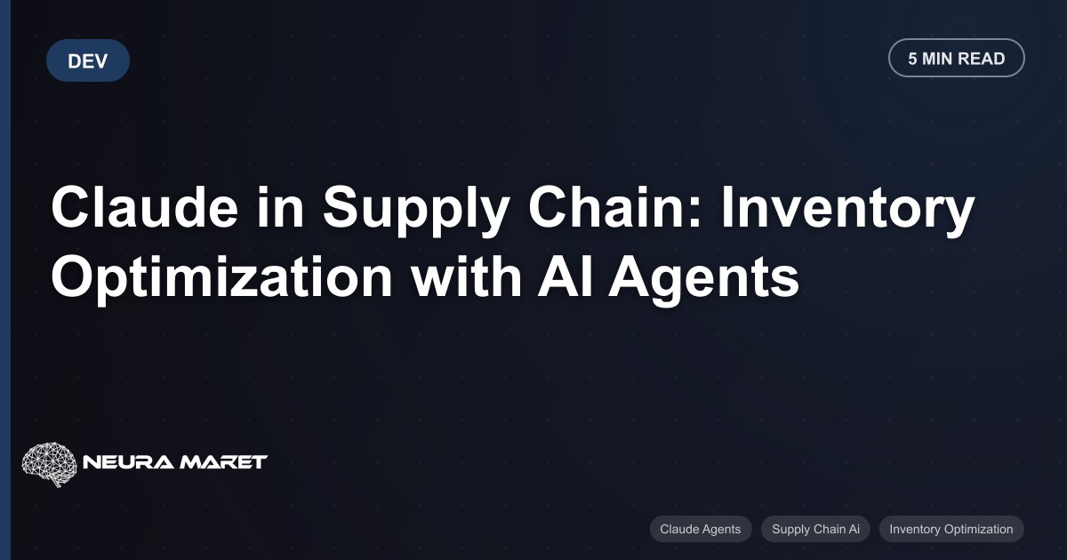 Claude in Supply Chain: Inventory Optimization with AI Agents