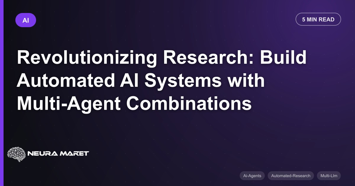 Revolutionizing Research: Build Automated AI Systems with Multi-Agent Combinations