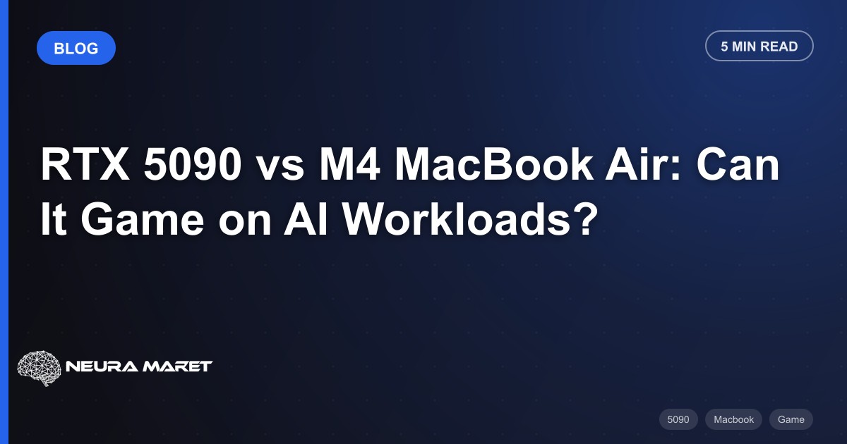 RTX 5090 vs M4 MacBook Air: Can It Game on AI Workloads?