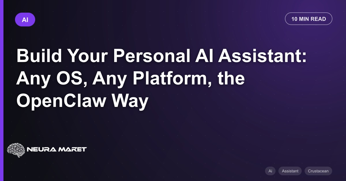Build Your Personal AI Assistant: Any OS, Any Platform, the OpenClaw Way