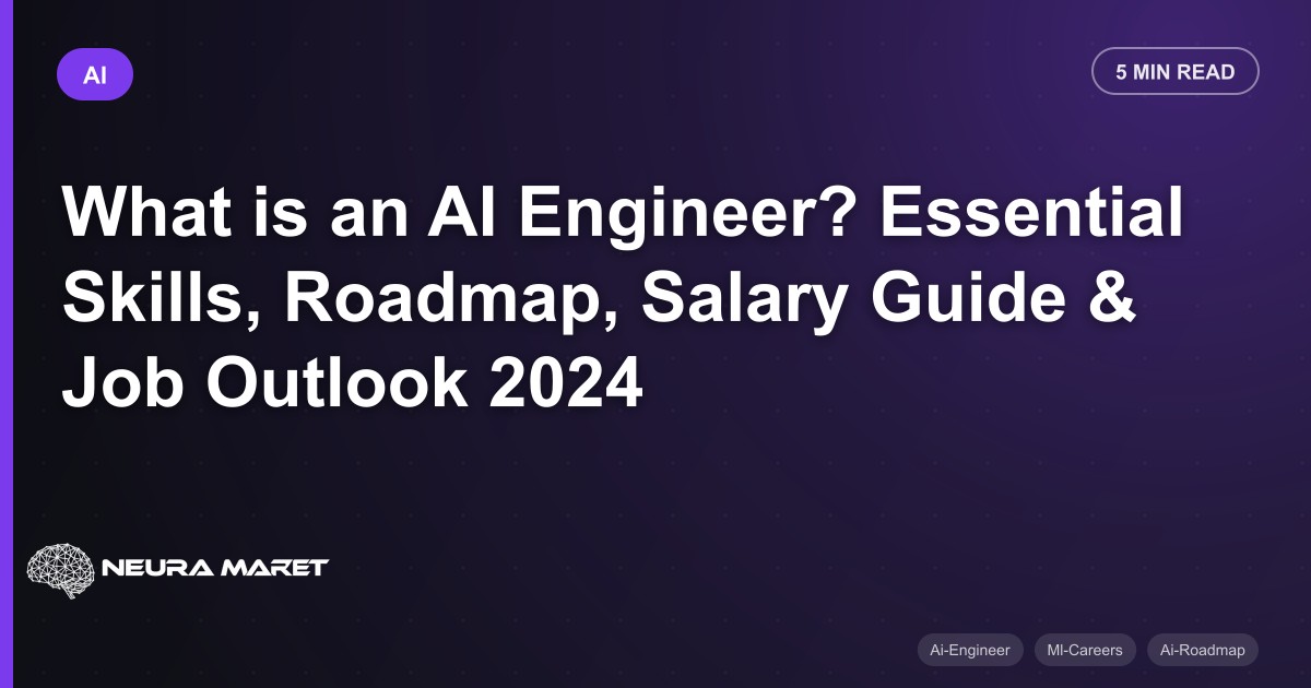 What is an AI Engineer? Essential Skills, Roadmap, Salary Guide & Job Outlook 2024