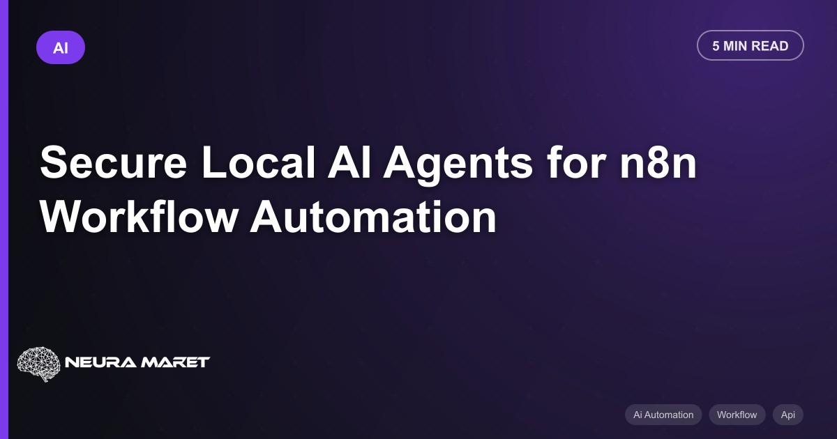 Secure Local AI Agents for n8n Workflow Automation
