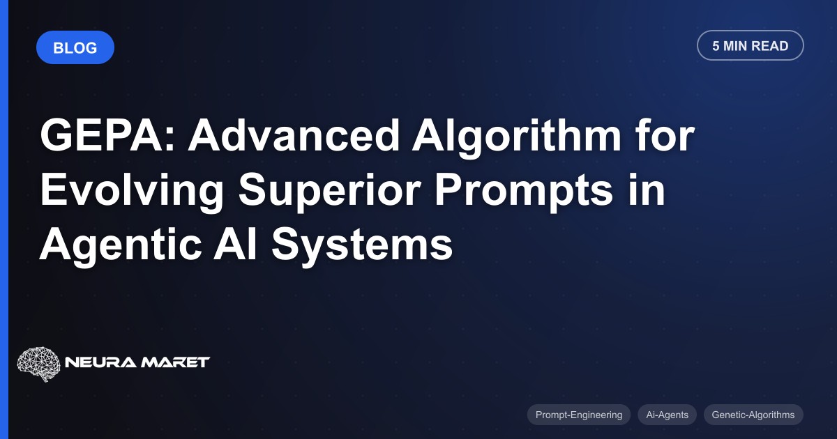 GEPA: Advanced Algorithm for Evolving Superior Prompts in Agentic AI Systems