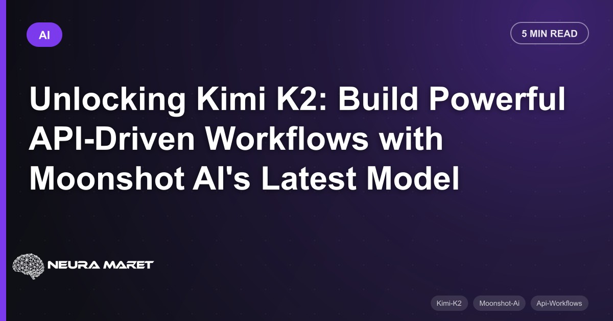 Unlocking Kimi K2: Build Powerful API-Driven Workflows with Moonshot AI's Latest Model