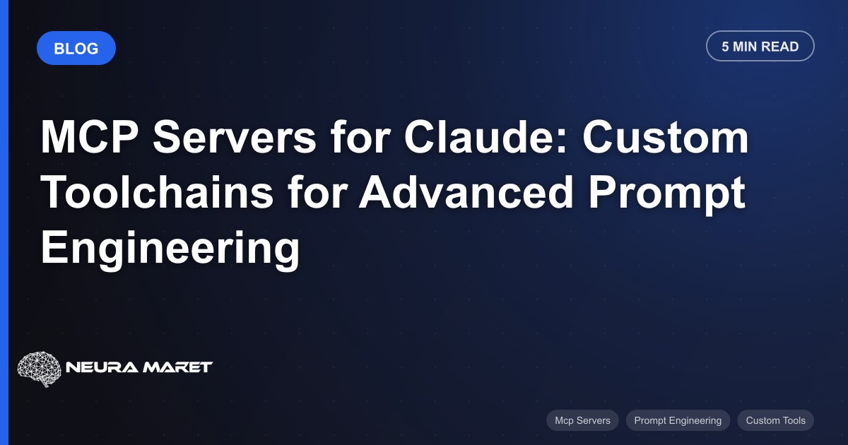 MCP Servers for Claude: Custom Toolchains for Advanced Prompt Engineering