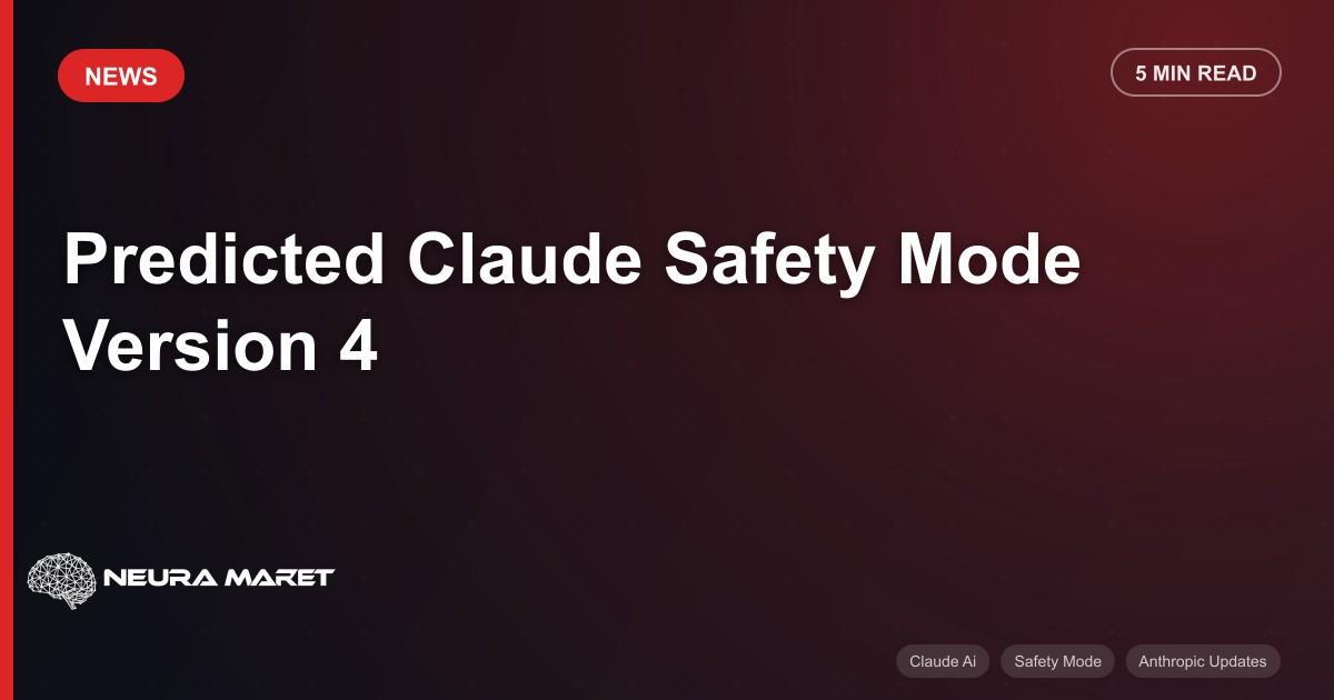 Predicted Claude Safety Mode Version 4