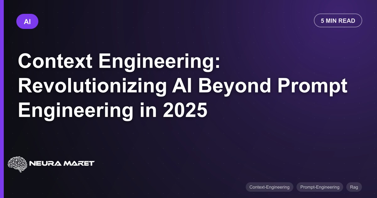 Context Engineering: Revolutionizing AI Beyond Prompt Engineering in 2025