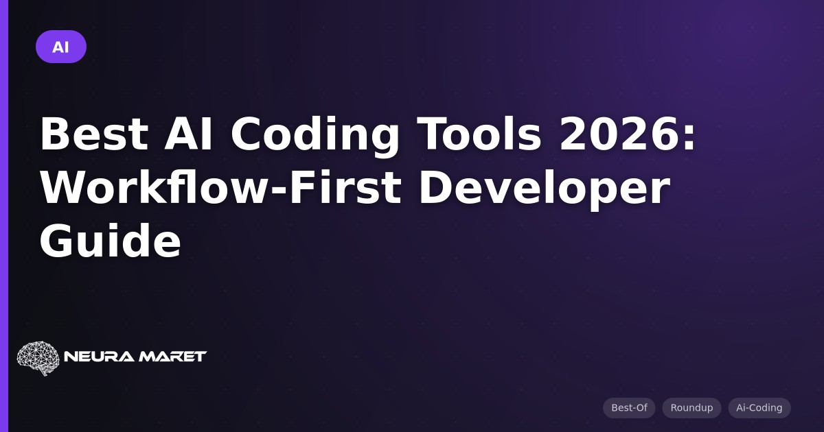 Best AI Coding Tools 2026: Workflow-First Developer Guide