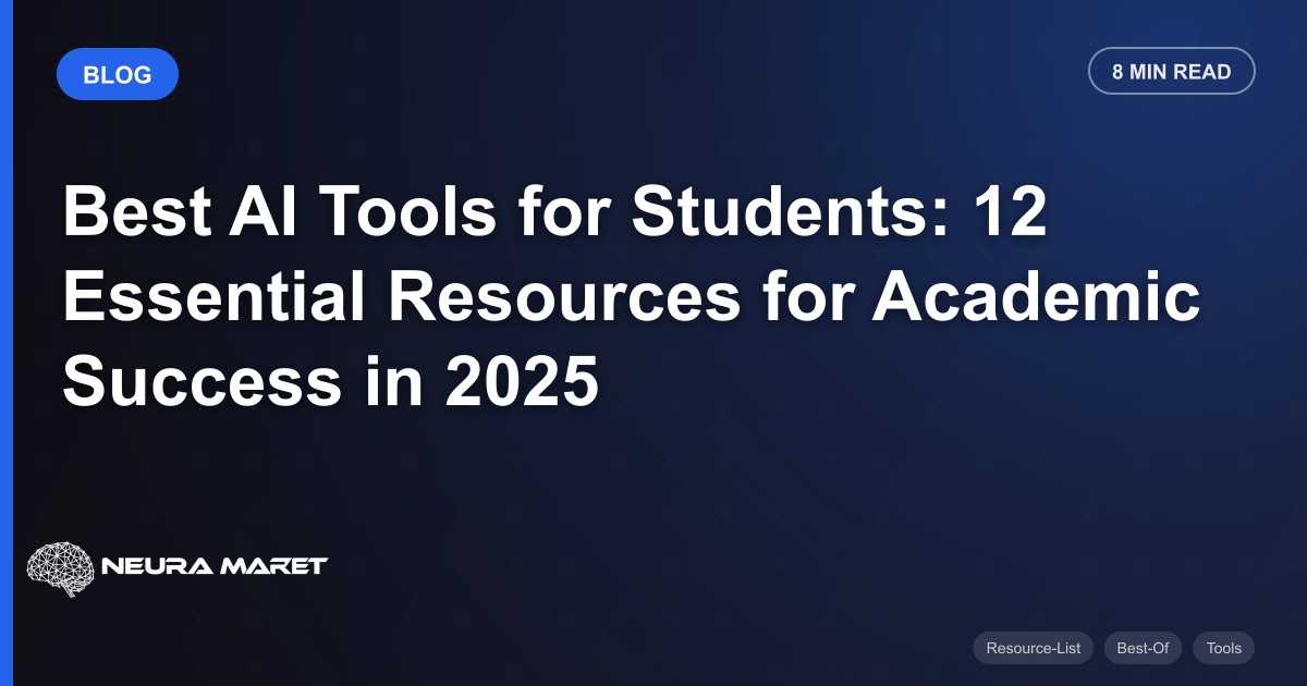 Best AI Tools for Students: 12 Essential Resources for Academic Success in 2025