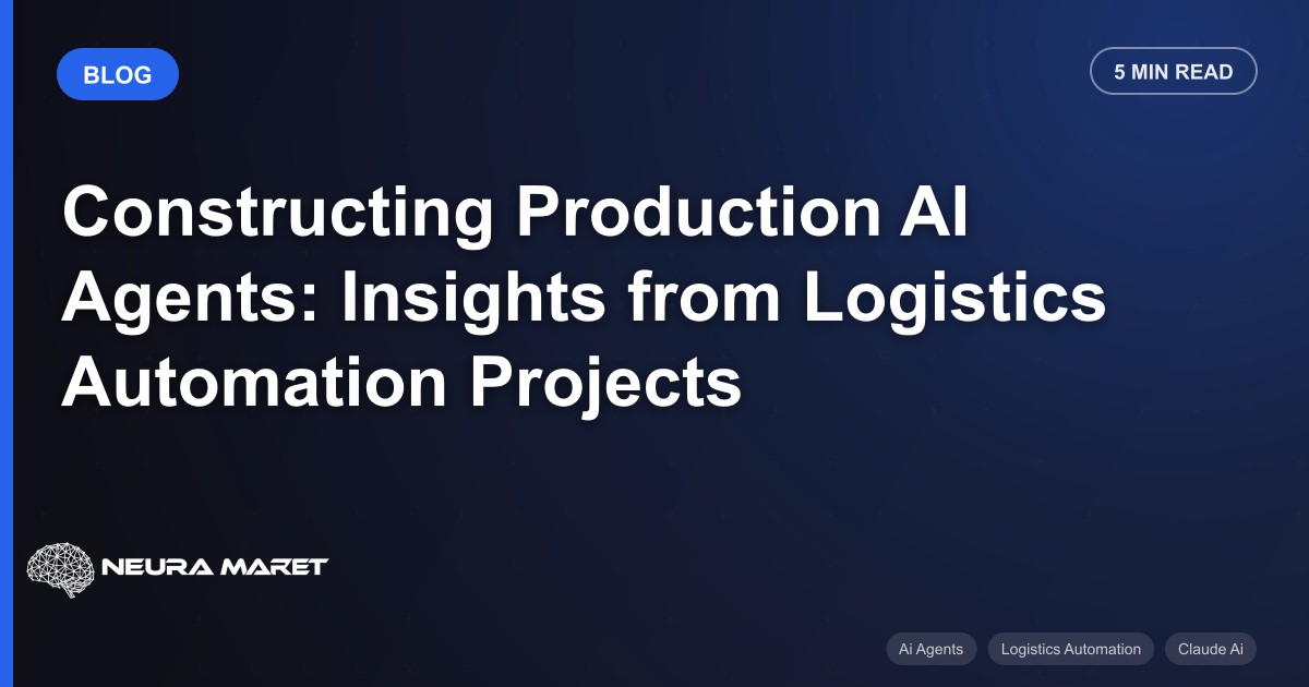 Constructing Production AI Agents: Insights from Logistics Automation Projects