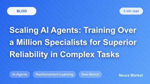 Scaling AI Agents: Training Over a Million Specialists for Superior Reliability in Complex Tasks