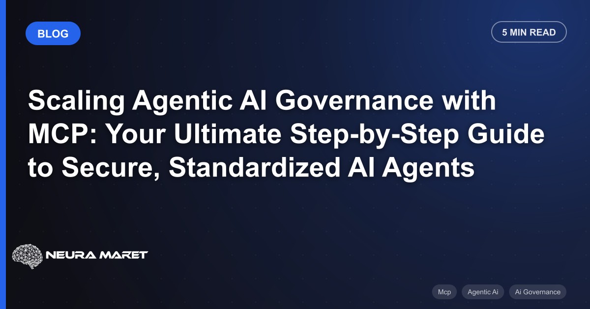 Scaling Agentic AI Governance with MCP: Your Ultimate Step-by-Step Guide to Secure, Standardized AI Agents