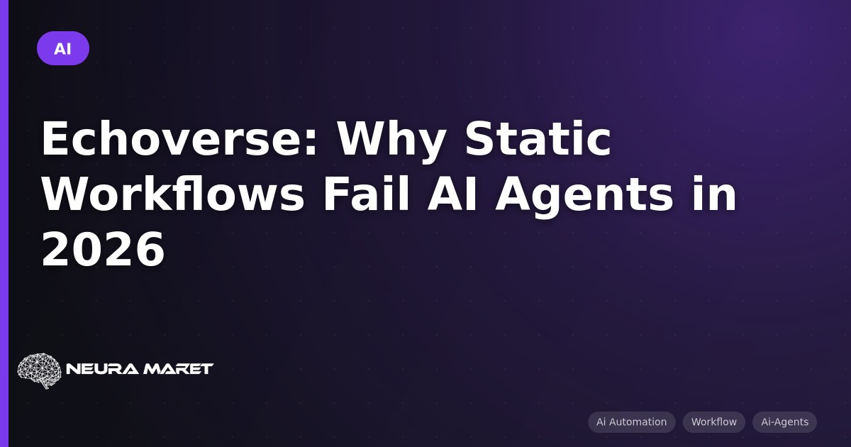 Echoverse: Why Static Workflows Fail AI Agents in 2026