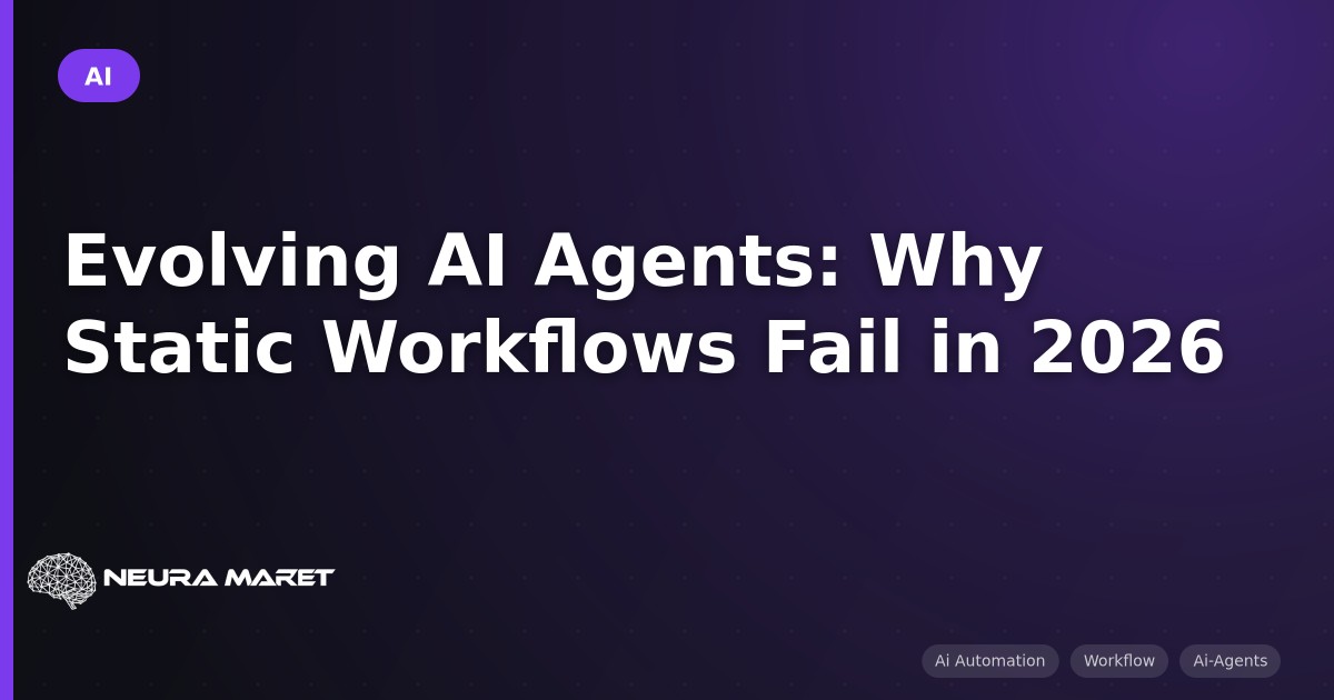 Evolving AI Agents: Why Static Workflows Fail in 2026