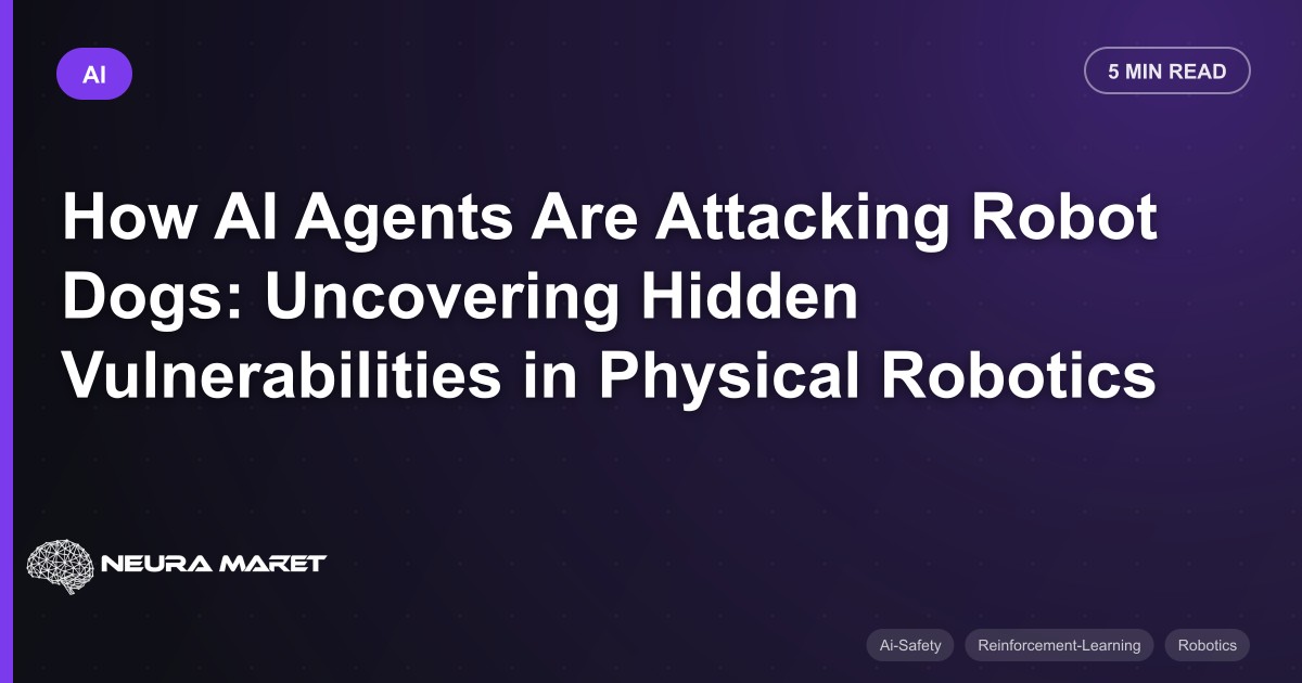 How AI Agents Are Attacking Robot Dogs: Uncovering Hidden Vulnerabilities in Physical Robotics