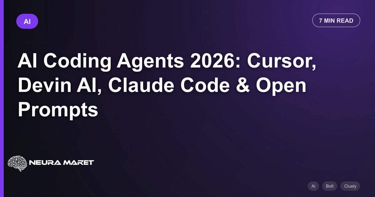 AI Coding Agents 2026: Cursor, Devin AI, Claude Code & Open Prompts