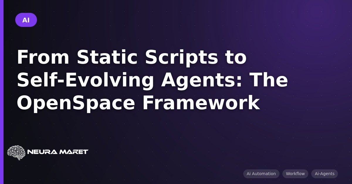 From Static Scripts to Self-Evolving Agents: The OpenSpace Framework