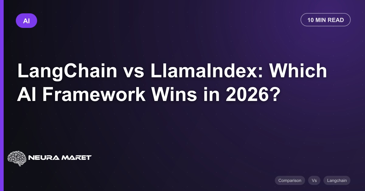 LangChain vs LlamaIndex: Which AI Framework Wins in 2026?