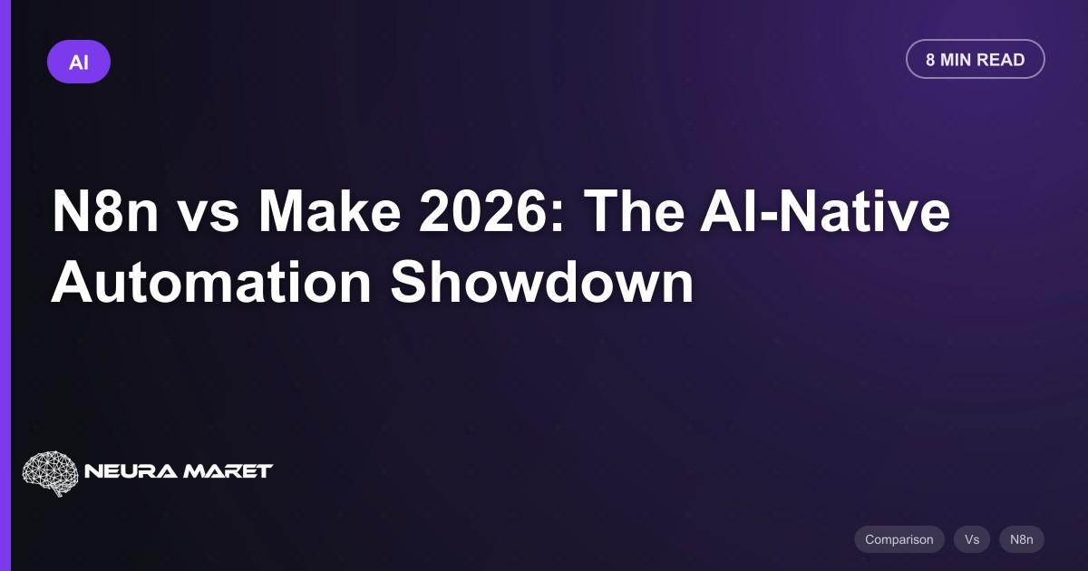 N8n vs Make 2026: The AI-Native Automation Showdown
