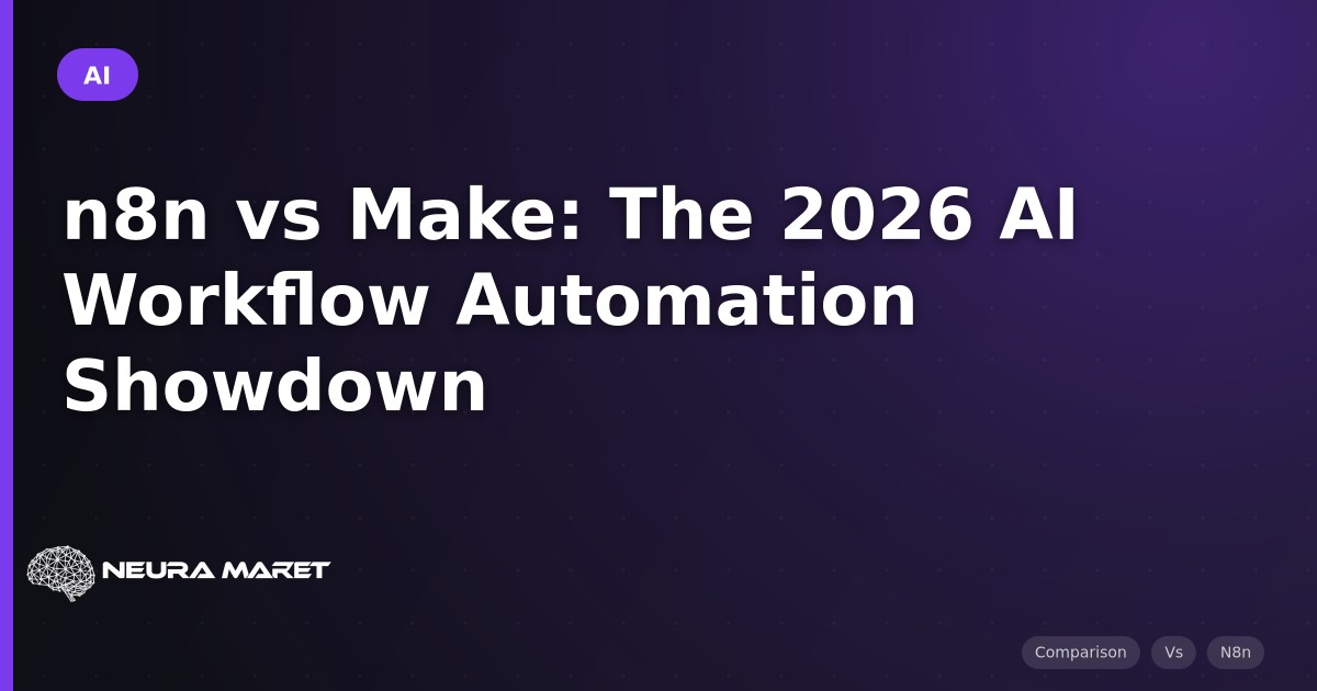 n8n vs Make: The 2026 AI Workflow Automation Showdown