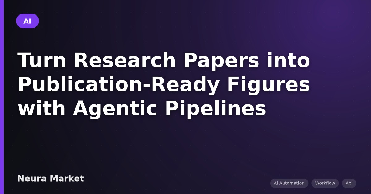 Turn Research Papers into Publication-Ready Figures with Agentic Pipelines