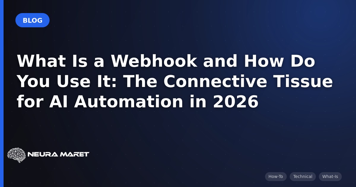 What Is a Webhook and How Do You Use It: The Connective Tissue for AI Automation in 2026