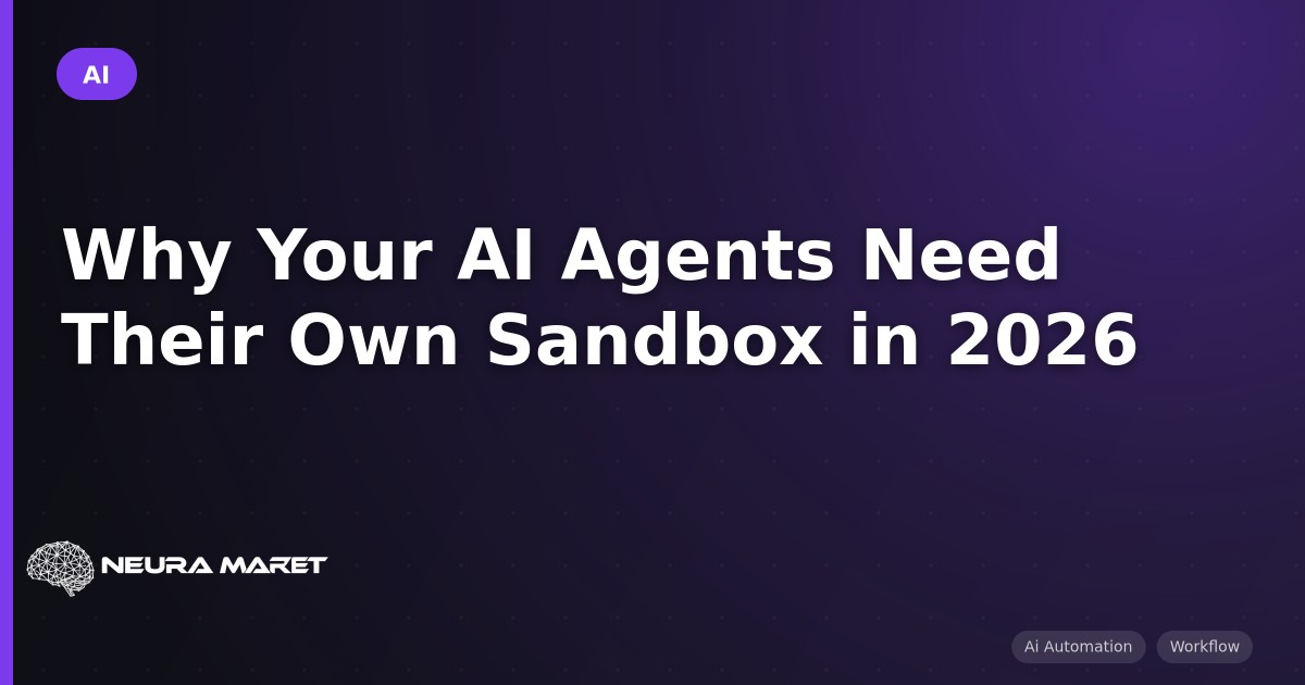 Why Your AI Agents Need Their Own Sandbox in 2026