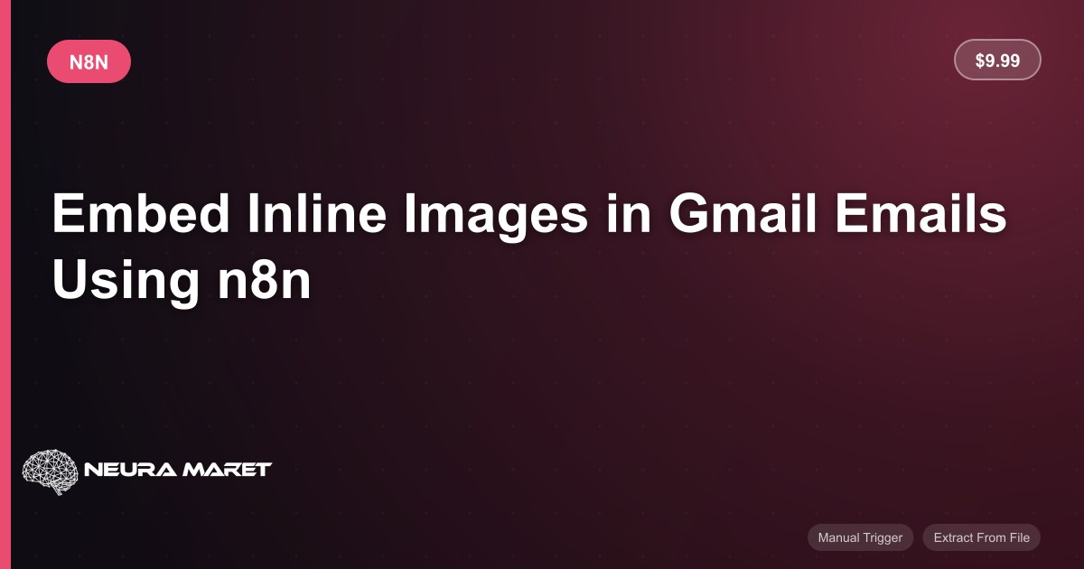 Embed Inline Images in Gmail Emails Using n8n - n8n Workflow | Neura ...