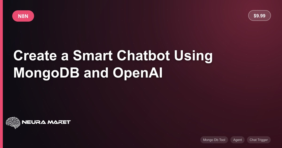 Create a Smart Chatbot Using MongoDB and OpenAI - n8n Workflow | Neura ...