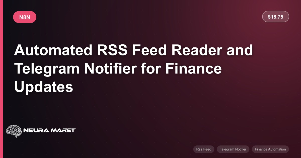 Automated RSS Feed Reader and Telegram Notifier for Finance Updates ...