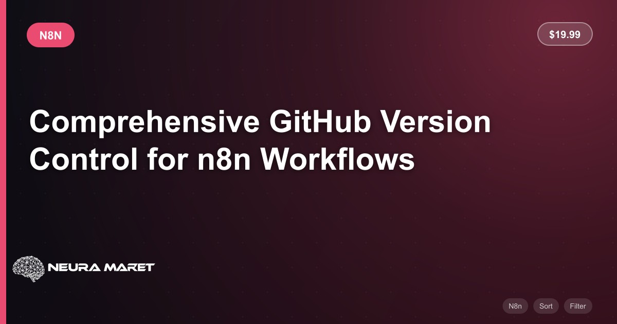 Comprehensive GitHub Version Control for n8n Workflows - n8n Workflow ...