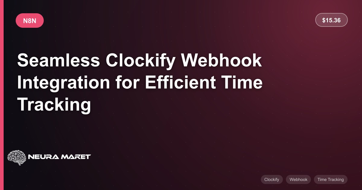Seamless Clockify Webhook Integration for Efficient Time Tracking - n8n ...
