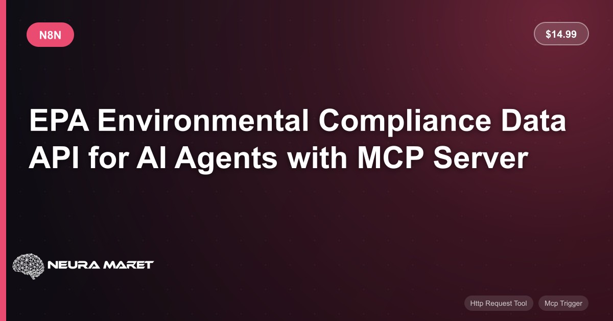 EPA Environmental Compliance Data API for AI Agents with MCP Server ...