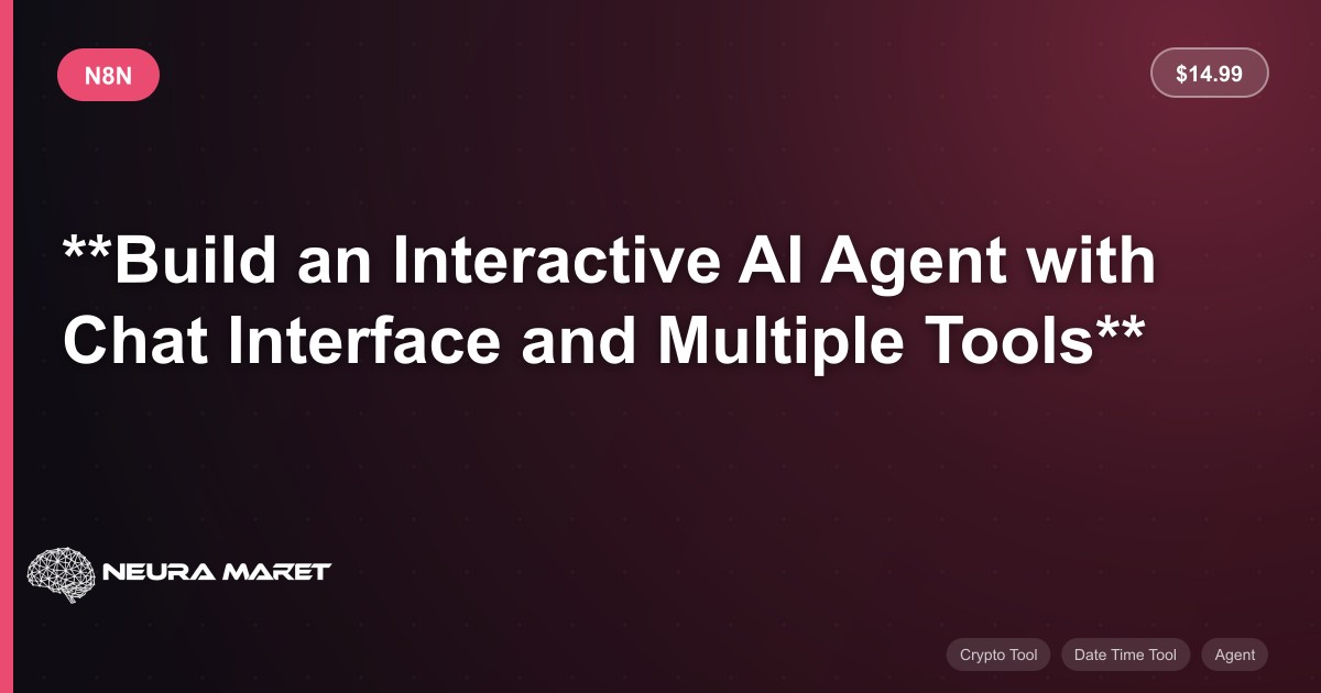 **Build an Interactive AI Agent with Chat Interface and Multiple Tools ...